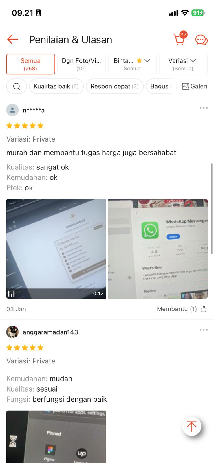 Ulasan pelanggan 2