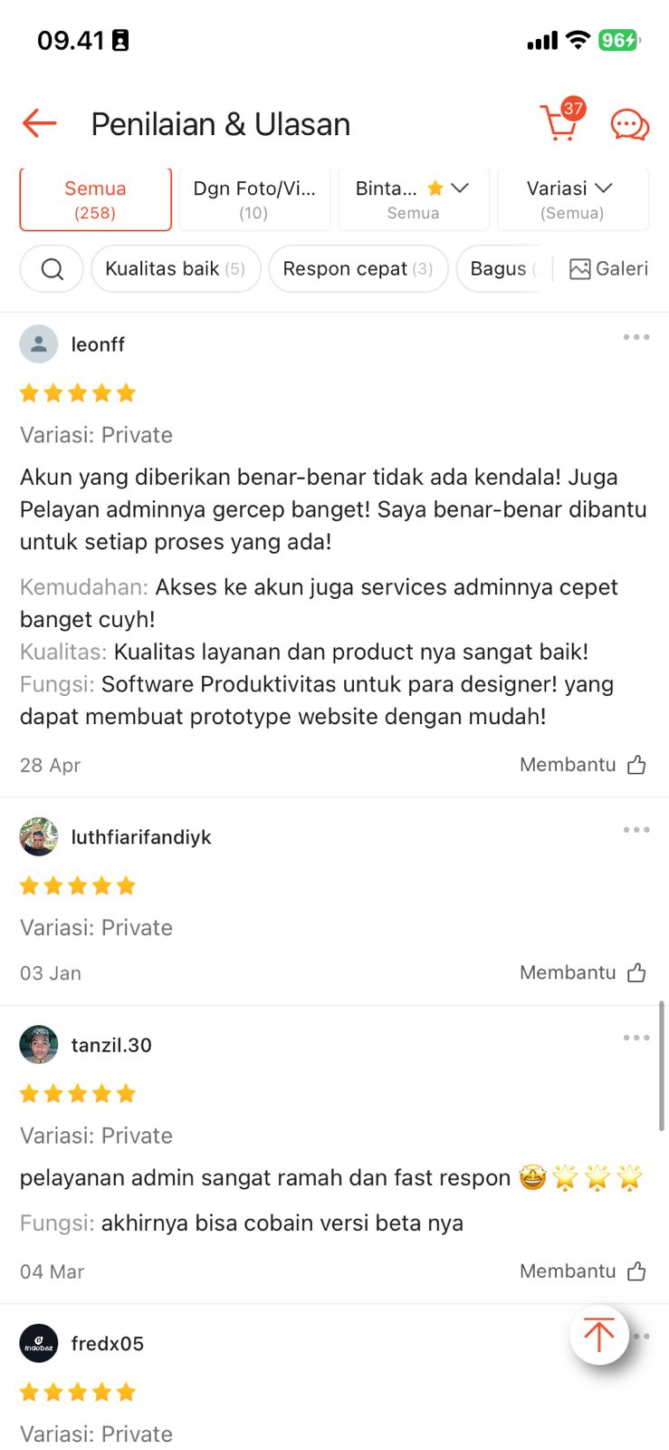 Ulasan pelanggan 5